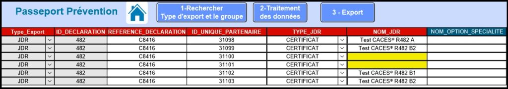 Passeport Prévention